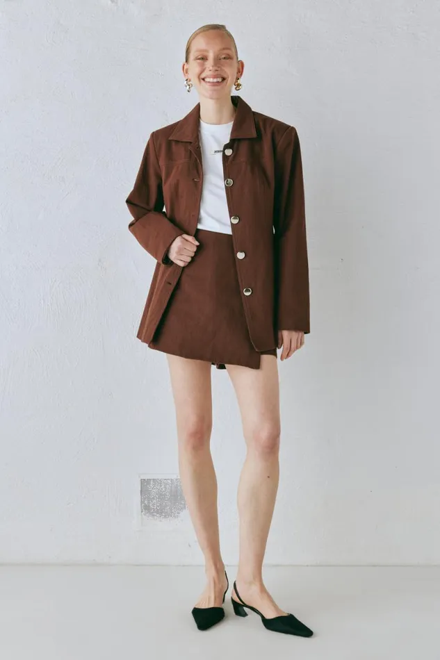 Shorts Women VRG GRL Cove Skort Chocolate Shorts Women VRG GRL Cove Skort Chocolate