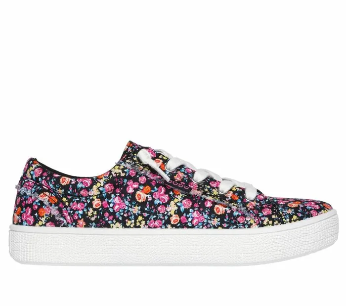 Skechers BOBS B Extra Cute 8211 Floral Night Black Multi Women Casual Sneakers Skechers BOBS B Extra Cute 8211 Floral Night Black Multi Women Casual Sneakers