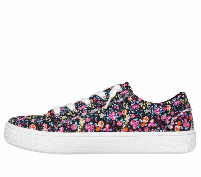 Skechers BOBS B Extra Cute 8211 Floral Night Black Multi Women Casual Sneakers Skechers BOBS B Extra Cute 8211 Floral Night Black Multi Women Casual Sneakers