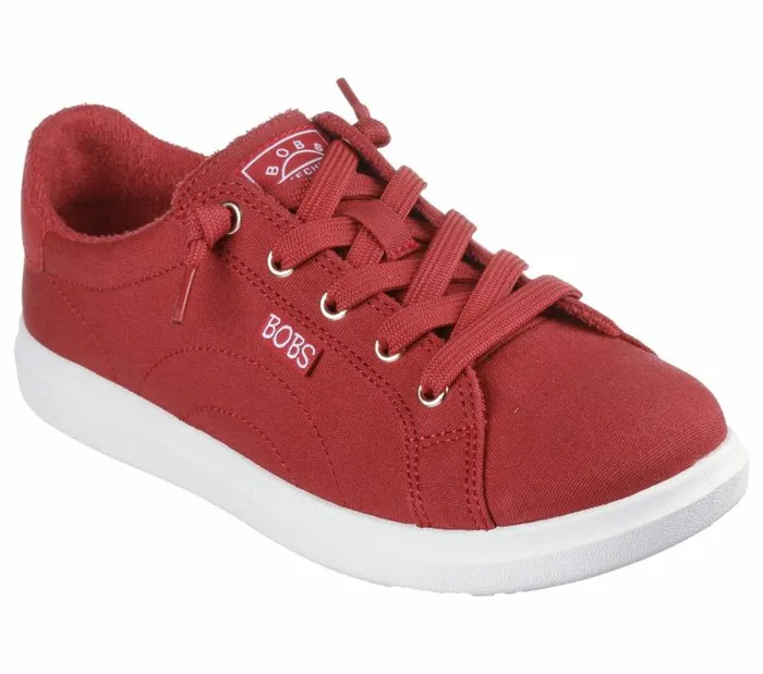 Skechers BOBS D039Vine Red Women Casual Sneakers