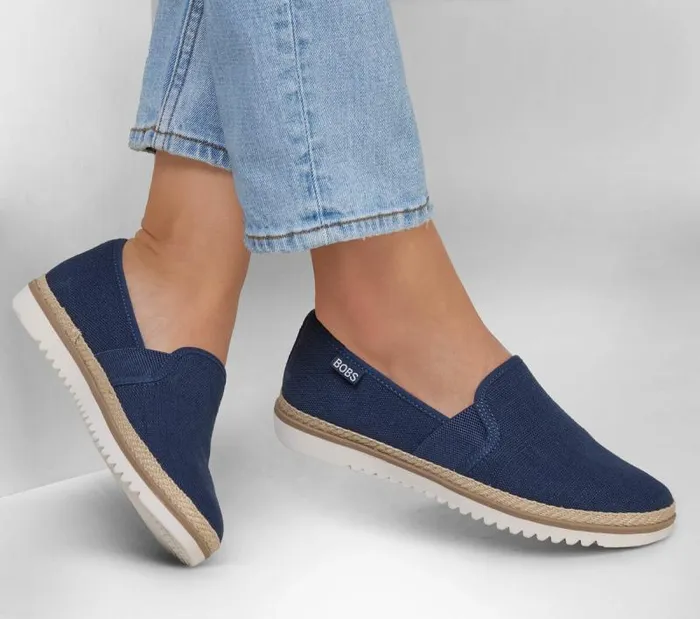 Skechers BOBS Flexpadrille Lo Navy Women Flats Skechers BOBS Flexpadrille Lo Navy Women Flats