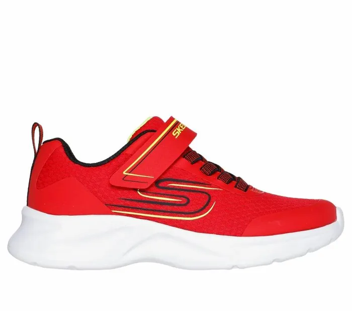 Skechers Dynamatic 8211 Swift Tread Red Black Kids Athletic Shoes and Sneakers Skechers Dynamatic 8211 Swift Tread Red Black Kids Athletic Shoes and Sneakers