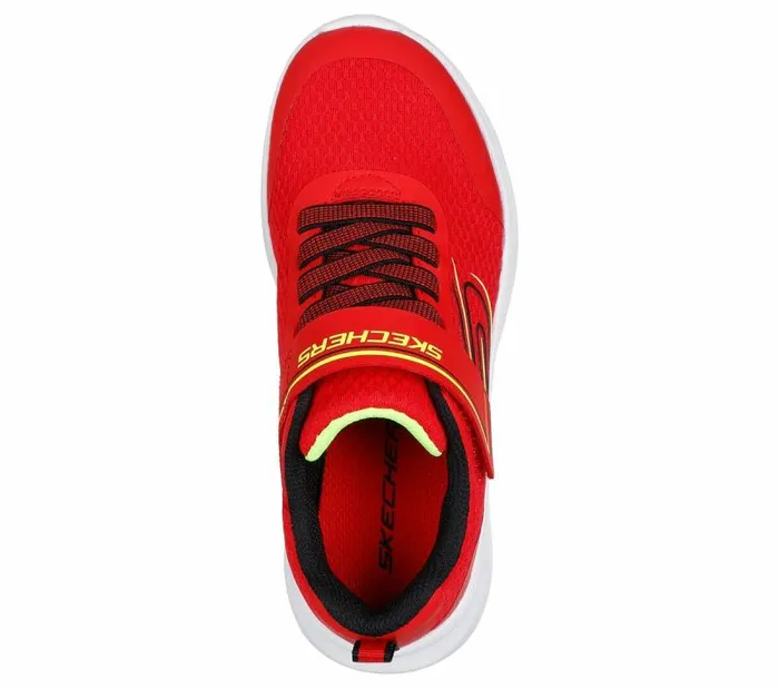 Skechers Dynamatic 8211 Swift Tread Red Black Kids Athletic Shoes and Sneakers Skechers Dynamatic 8211 Swift Tread Red Black Kids Athletic Shoes and Sneakers