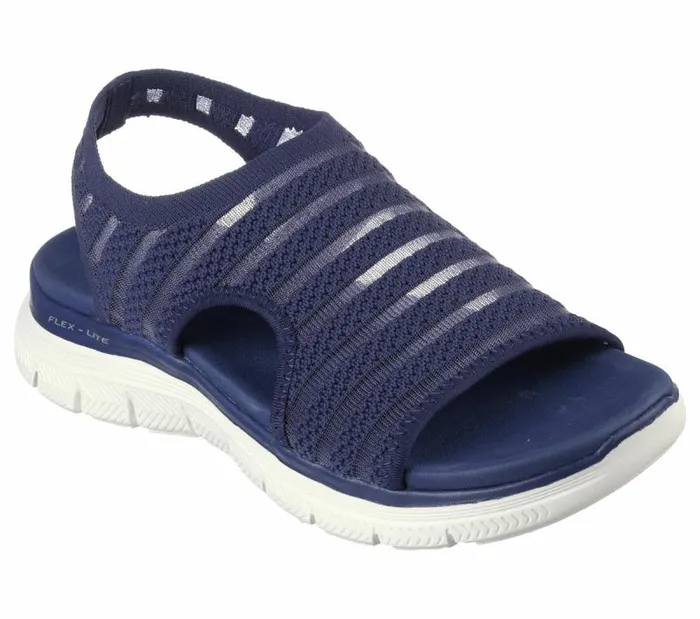 Skechers Flex Appeal 40 8211 Boldest Navy Women Sandals Skechers Flex Appeal 40 8211 Boldest Navy Women Sandals
