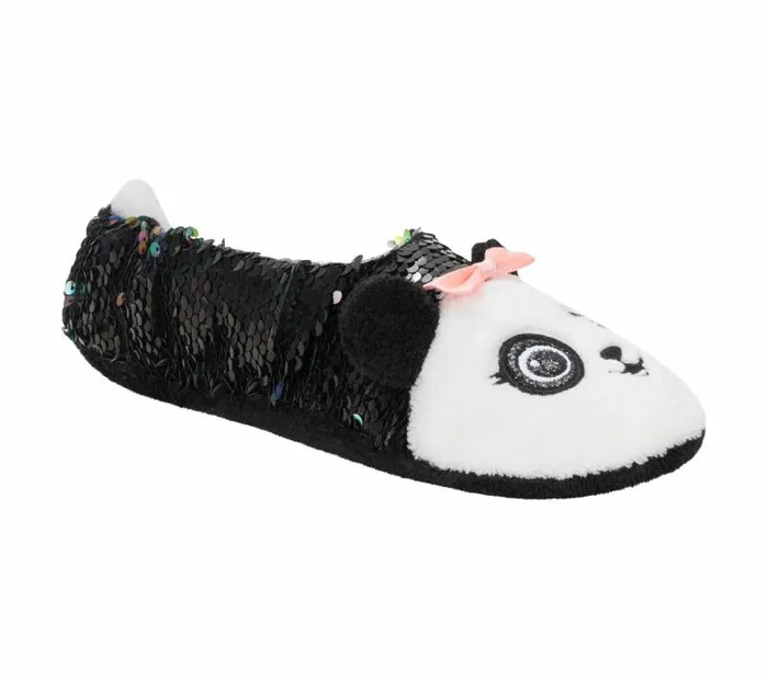 Skechers Flip Sequin Panda Slipper Socks 8211 1 Pack Multi WomenMen Socks Skechers Flip Sequin Panda Slipper Socks 8211 1 Pack Multi WomenMen Socks