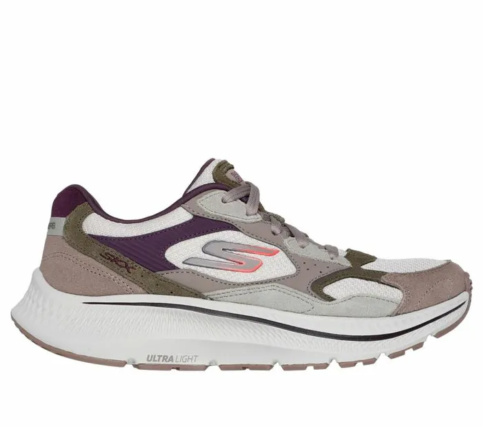 Skechers GO RUN Consistent 20 8211 Retro Stride Natural Purple Women Athletic Sneakers Skechers GO RUN Consistent 20 8211 Retro Stride Natural Purple Women Athletic Sneakers