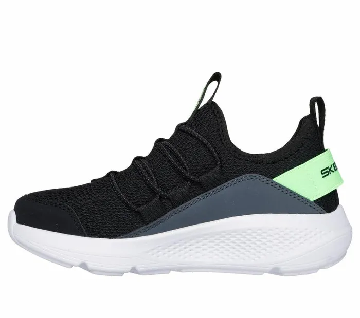 Skechers GO RUN Elevate Black Lime Kids Athletic Shoes and Sneakers Skechers GO RUN Elevate Black Lime Kids Athletic Shoes and Sneakers