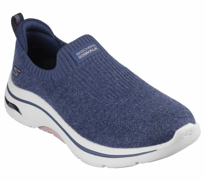 Skechers GO WALK Arch Fit 20 8211 Eliza Navy Pink Women Athletic Sneakers Skechers GO WALK Arch Fit 20 8211 Eliza Navy Pink Women Athletic Sneakers