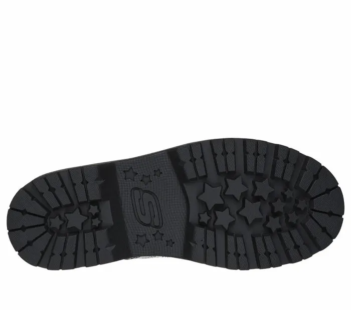 Skechers Gravlen Hi 8211 Doodle Down Silver Black Kids Boots Skechers Gravlen Hi 8211 Doodle Down Silver Black Kids Boots