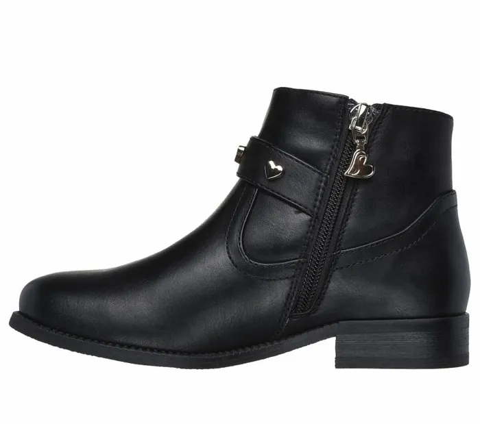 Skechers Mad Sass 8211 Miss Shorty Black Kids Boots Skechers Mad Sass 8211 Miss Shorty Black Kids Boots