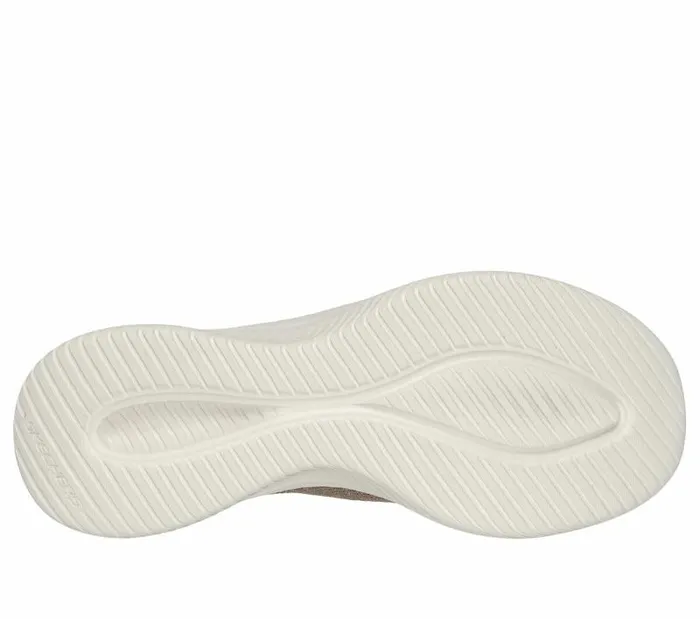 Skechers Martha Stewart X Skechers Slipins Ultra Flex 3 Mocha Women Athletic Sneakers