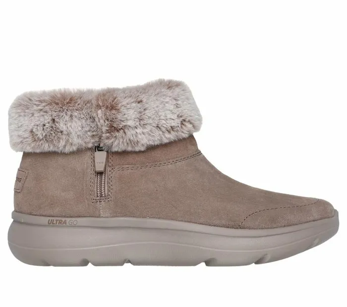 Skechers OntheGO Encore 8211 SnowCapped Dark Taupe Women Boots