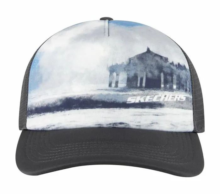 Skechers PIER TRUCKER Black Charcoal WomenMen Hats Skechers PIER TRUCKER Black Charcoal WomenMen Hats