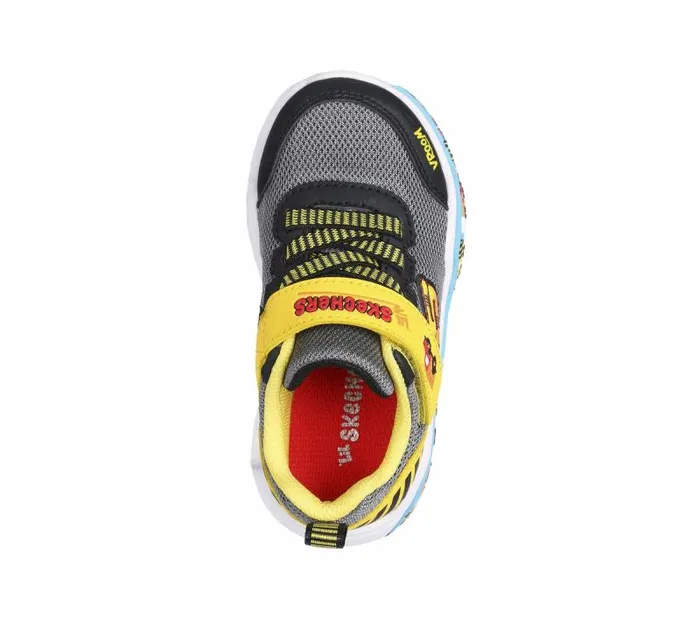 Skechers Play Scene Black Yellow Kids Athletic Shoes and Sneakers Skechers Play Scene Black Yellow Kids Athletic Shoes and Sneakers