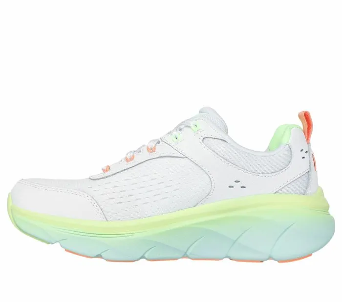 Skechers Relaxed Fit D039Lux Walker 20 8211 Neon Sites White Multi Women Athletic Sneakers Skechers Relaxed Fit D039Lux Walker 20 8211 Neon Sites White Multi Women Athletic Sneakers