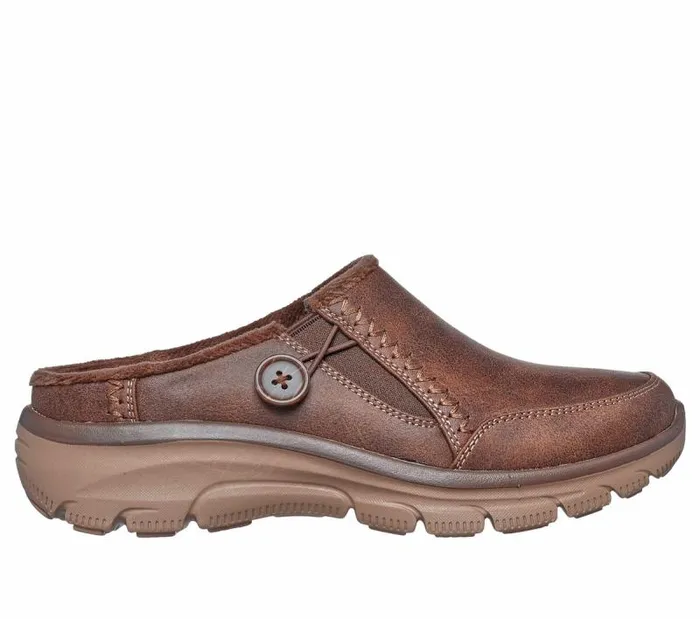 Skechers Relaxed Fit Easy Going 8211 Sundaze Chocolate Women SlipOns
