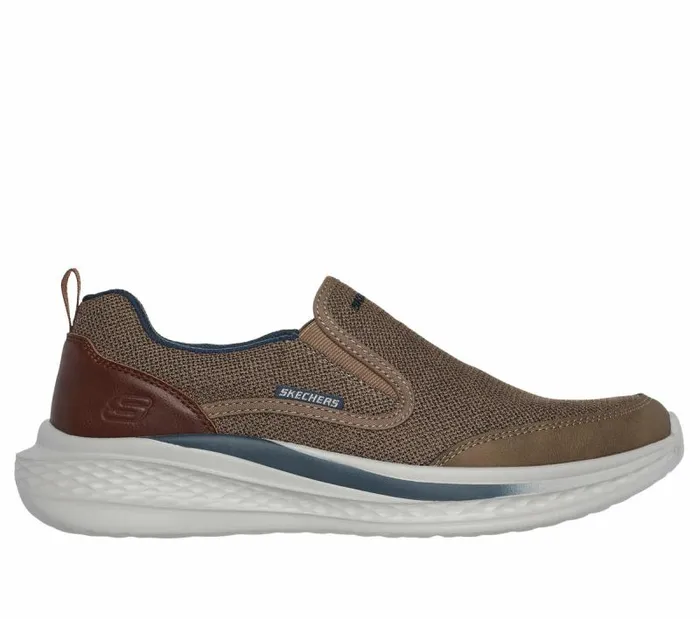 Skechers Relaxed Fit Slade 8211 Lucan Taupe Men Casual Sneakers