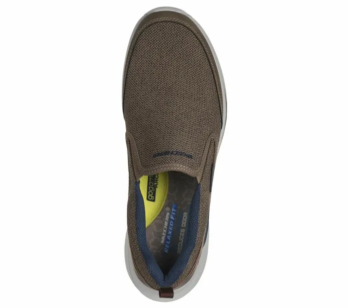 Skechers Relaxed Fit Slade 8211 Lucan Taupe Men Casual Sneakers Skechers Relaxed Fit Slade 8211 Lucan Taupe Men Casual Sneakers