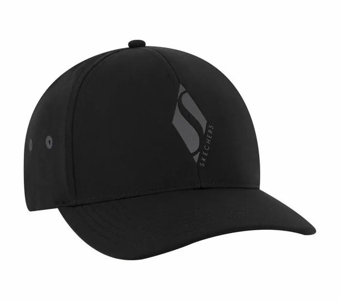 Skechers Skechers Accessories 8211 Diamond S Hat Black WomenMen Hats Skechers Skechers Accessories 8211 Diamond S Hat Black WomenMen Hats