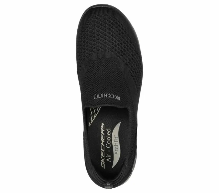 Skechers Skechers Arch Fit Refine 8211 Don039t Go Black Women Athletic Sneakers