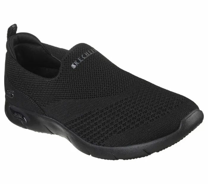 Skechers Skechers Arch Fit Refine 8211 Don039t Go Black Women Athletic Sneakers