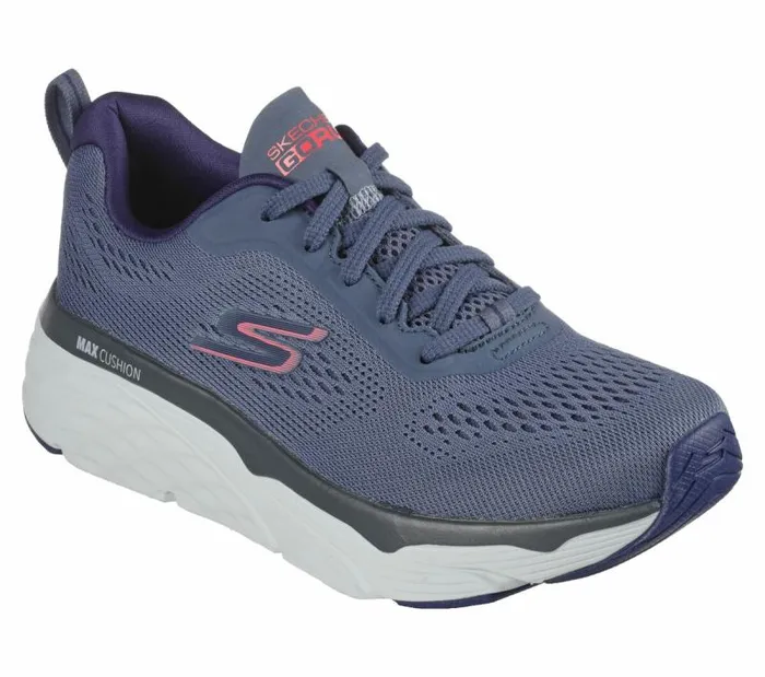 Skechers Skechers Max Cushioning Elite 8211 Destination Point Blue Pink Women Athletic Sneakers Skechers Skechers Max Cushioning Elite 8211 Destination Point Blue Pink Women Athletic Sneakers