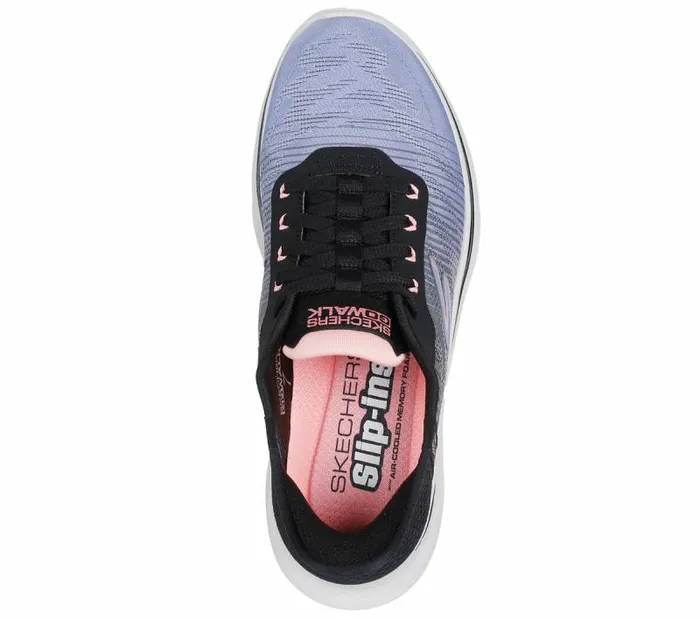 Skechers Skechers Slipins GO WALK 7 8211 Adel Black Multi Women Athletic Sneakers