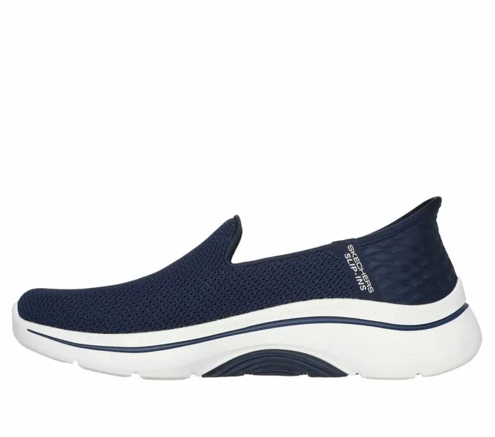 Skechers Skechers SlipIns GO WALK Arch Fit 20 8211 Delara Navy White Women Athletic Sneakers