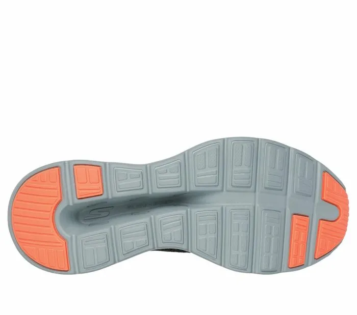 Skechers Skechers Slipins GO Walk GlideStep 20 8211 Caleb Black Gray Men Hands Free Slipins