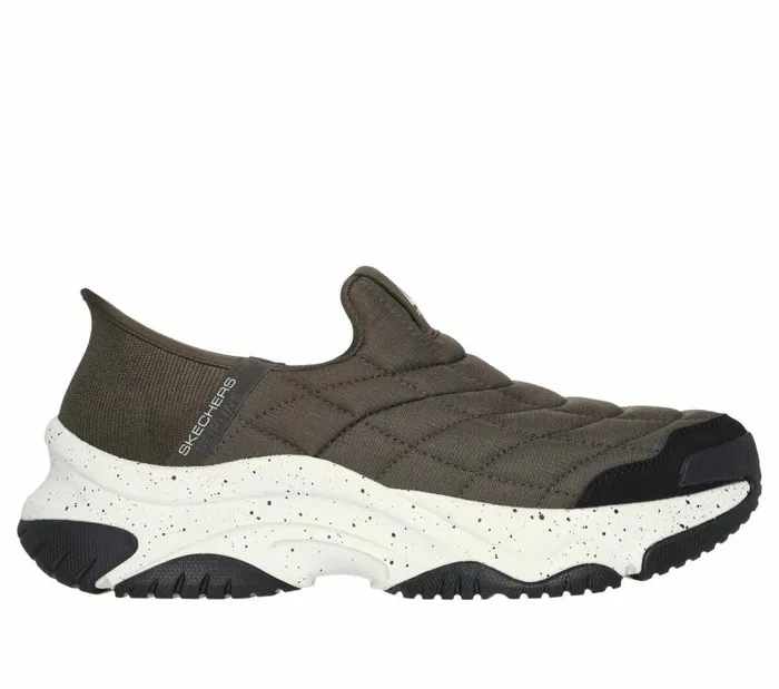 Skechers Skechers Slipins Moonhiker 8211 Nomad Olive Men Casual Sneakers