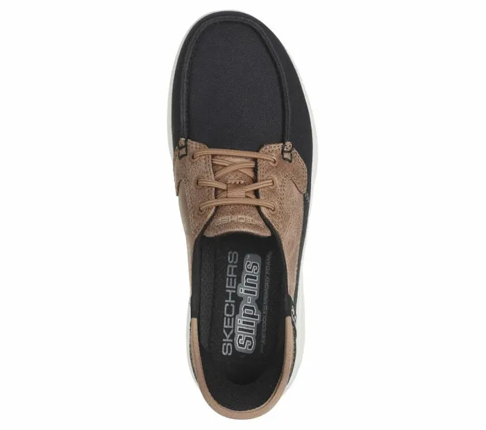 Skechers Skechers Slipins OntheGO Flex 8211 Palmilla Black White Women Casual Sneakers