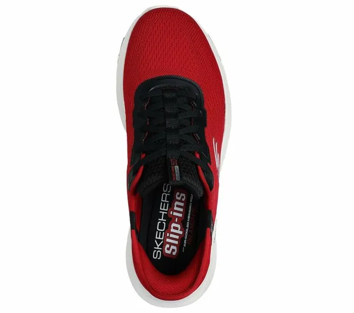 Skechers Skechers Slipins RF Equalizer 50 8211 Standpoint Red Black Men Athletic Sneakers Skechers Skechers Slipins RF Equalizer 50 8211 Standpoint Red Black Men Athletic Sneakers