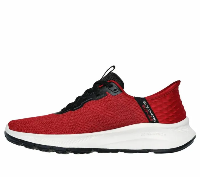 Skechers Skechers Slipins RF Equalizer 50 8211 Standpoint Red Black Men Athletic Sneakers Skechers Skechers Slipins RF Equalizer 50 8211 Standpoint Red Black Men Athletic Sneakers