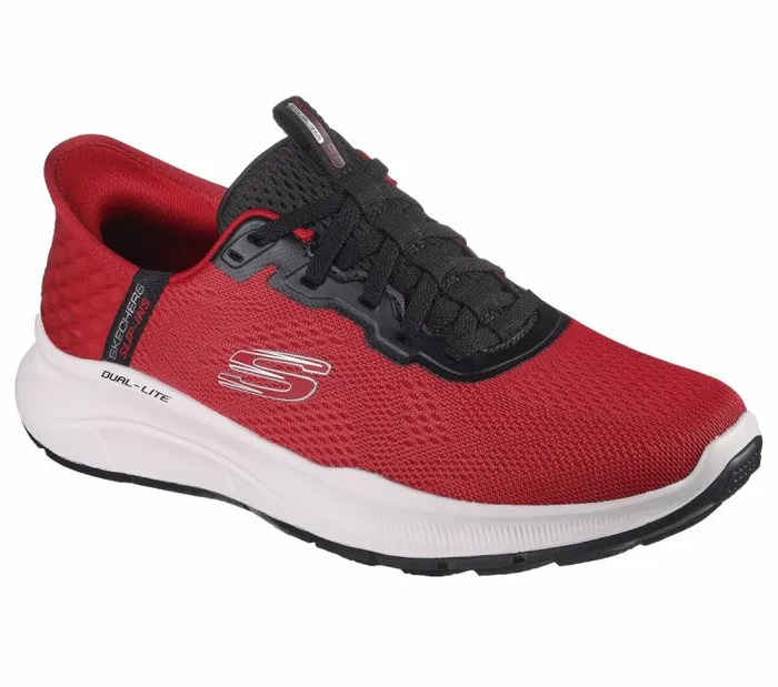 Skechers Skechers Slipins RF Equalizer 50 8211 Standpoint Red Black Men Athletic Sneakers Skechers Skechers Slipins RF Equalizer 50 8211 Standpoint Red Black Men Athletic Sneakers