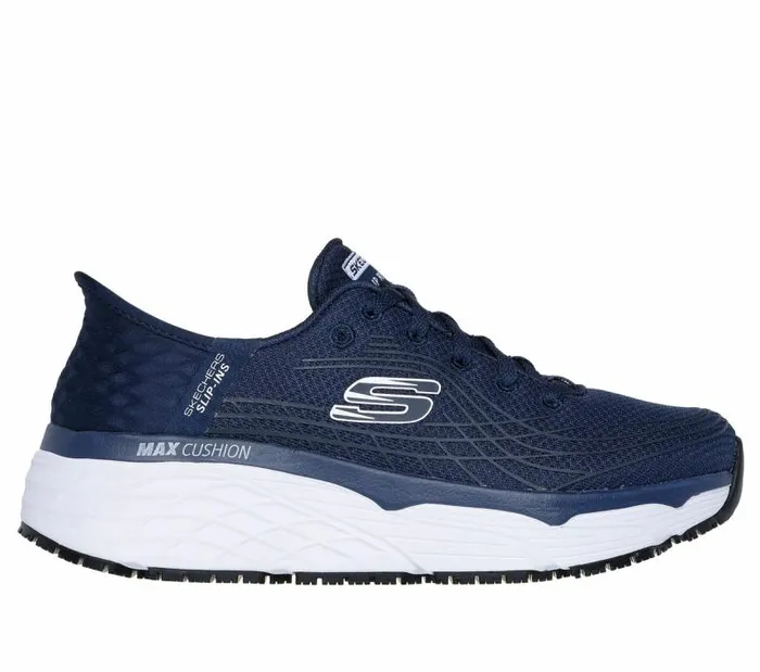 Skechers Skechers Slipins RF Work Max Cushioning Elite Navy Women Hands Free Slipins Skechers Skechers Slipins RF Work Max Cushioning Elite Navy Women Hands Free Slipins