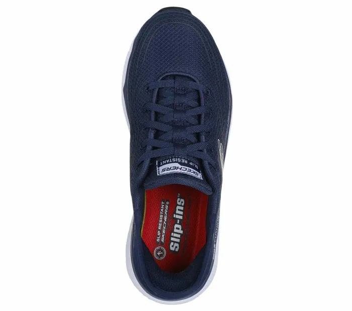 Skechers Skechers Slipins RF Work Max Cushioning Elite Navy Women Hands Free Slipins