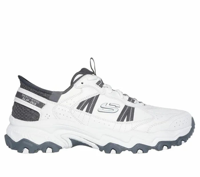 Skechers Skechers Slipins Stamina AT 8211Swift Fusion White Gray Men Athletic Sneakers Skechers Skechers Slipins Stamina AT 8211Swift Fusion White Gray Men Athletic Sneakers