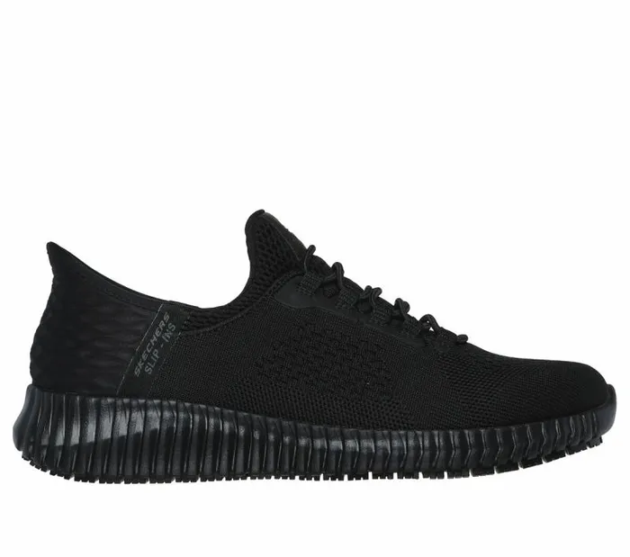 Skechers Skechers Slipins Work Cessnock 8211 Villach Black Women Hands Free Slipins