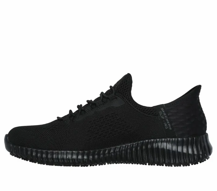 Skechers Skechers Slipins Work Cessnock 8211 Villach Black Women Hands Free Slipins