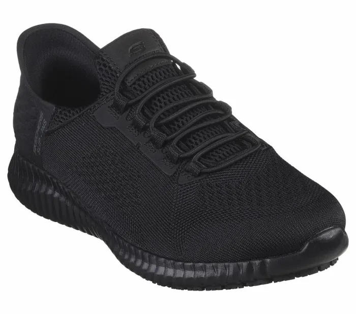 Skechers Skechers Slipins Work Cessnock 8211 Villach Black Women Hands Free Slipins