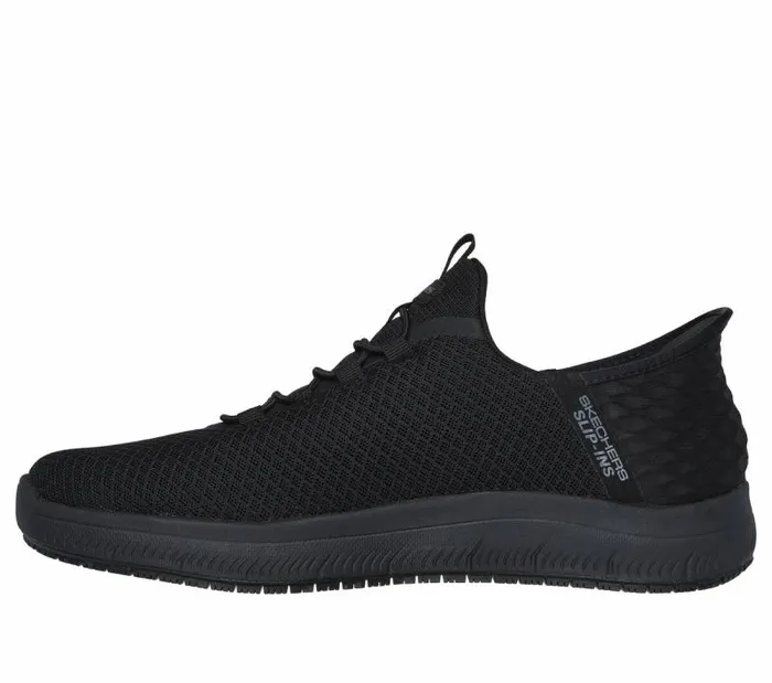 Skechers Skechers Slipins Work SlipResistant Summits 8211 Colsin Black Men Hands Free Slipins
