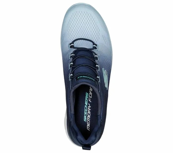 Skechers Summits 8211 Bright Charmer Navy Women Athletic Sneakers Skechers Summits 8211 Bright Charmer Navy Women Athletic Sneakers
