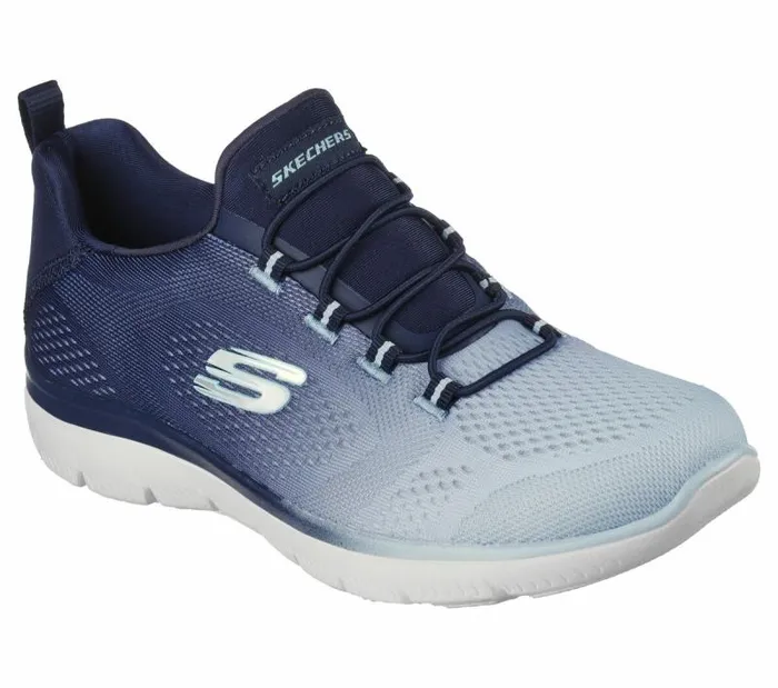 Skechers Summits 8211 Bright Charmer Navy Women Athletic Sneakers Skechers Summits 8211 Bright Charmer Navy Women Athletic Sneakers