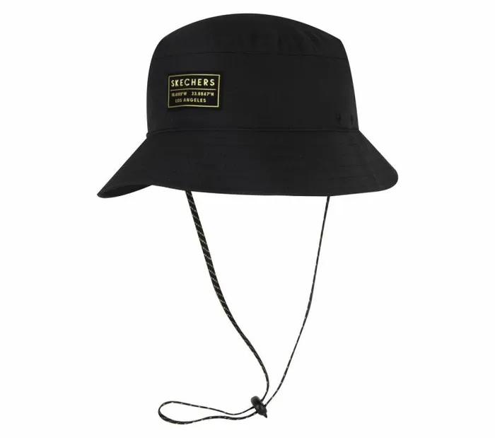 Skechers Sunshade Bucket Hat Black WomenMen Hats