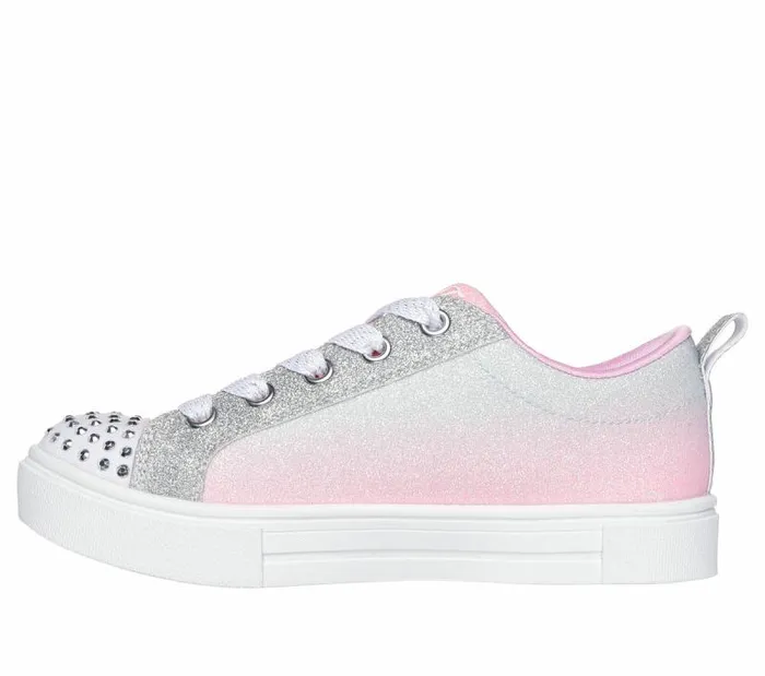 Skechers Twinkle Toes Twinkle Sparks 8211 Magical Ombre Pink Silver Kids Athletic Shoes and Sneakers Skechers Twinkle Toes Twinkle Sparks 8211 Magical Ombre Pink Silver Kids Athletic Shoes and Sneakers