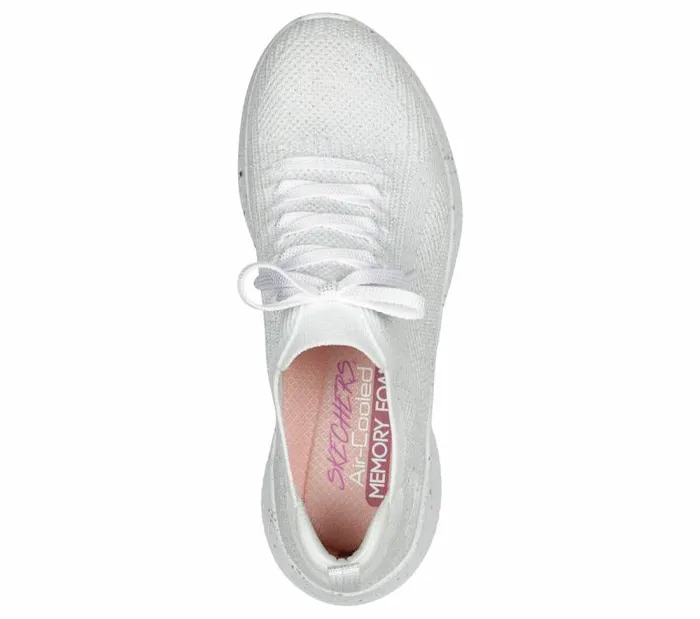 Skechers Ultra Flex 30 8211 Let039s Dance White Silver Women Athletic Sneakers Skechers Ultra Flex 30 8211 Let039s Dance White Silver Women Athletic Sneakers
