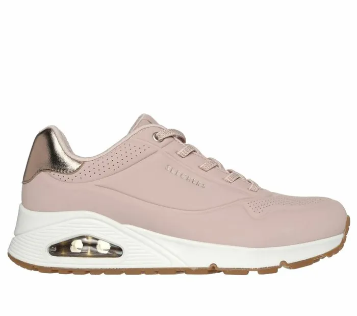 Skechers Uno 8211 Shimmer Away Blush Pink Women Casual Sneakers