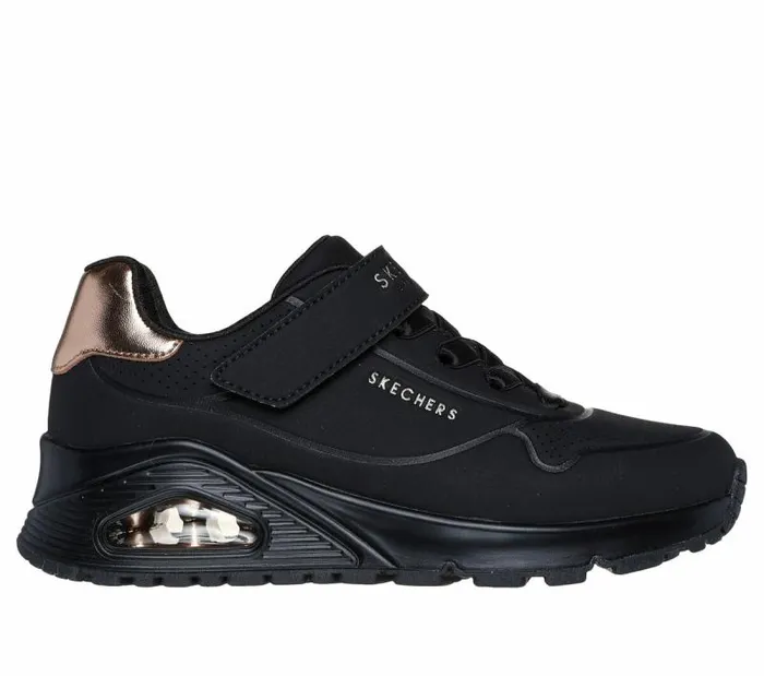 Skechers Uno Gen18211 Summer Core Black Kids Athletic Shoes and Sneakers