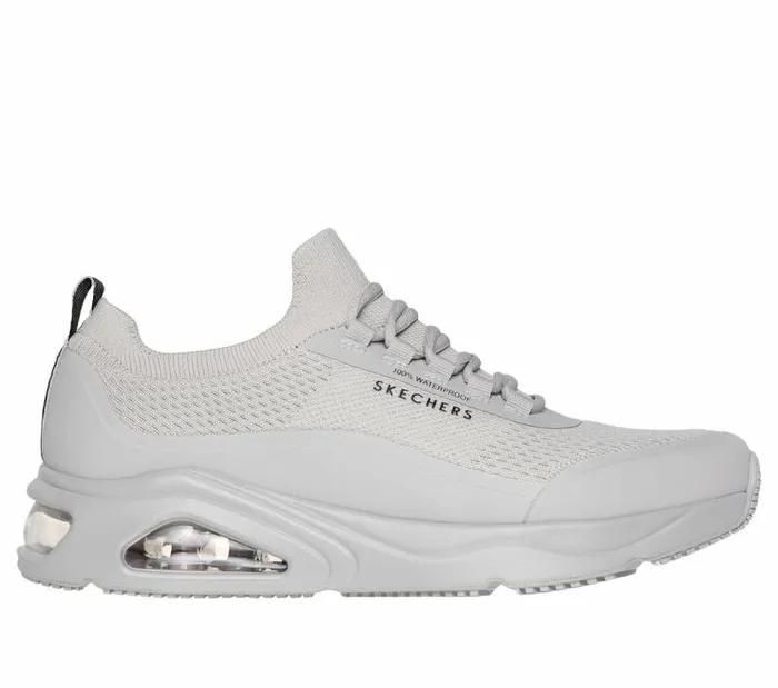 Skechers Waterproof TresAir Uno 8211 Weathair Knit Taupe Men Athletic Sneakers Skechers Waterproof TresAir Uno 8211 Weathair Knit Taupe Men Athletic Sneakers