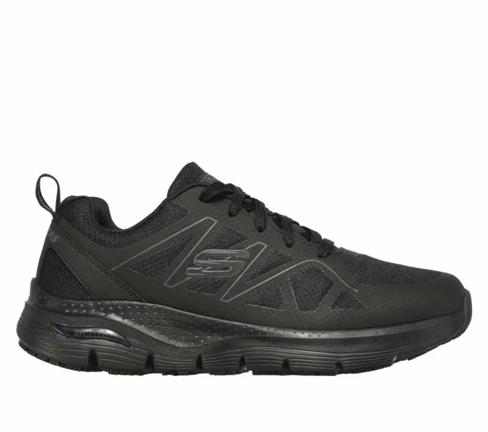 Skechers Work Arch Fit SR 8211 Axtell Black Men Lace Up